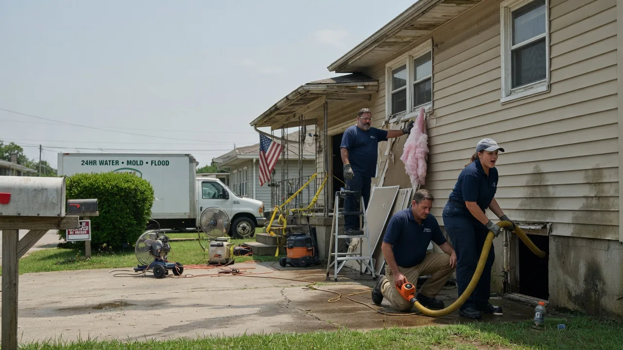 Water Damage Repair in Pride, LA near me